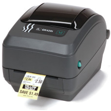 Zebra GK420t 4" Thermal Transfer Desktop Label Printer